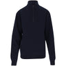 Quilted Double - Knit 1/4 Zip Mock Neck Sweatshirt - Fairway Styles