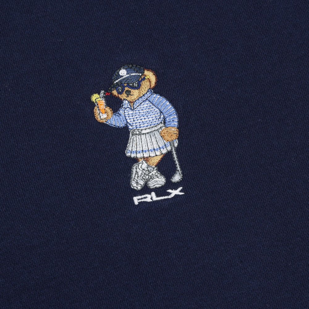 Women's Polo Bear Fleece Long Sleeve Polo