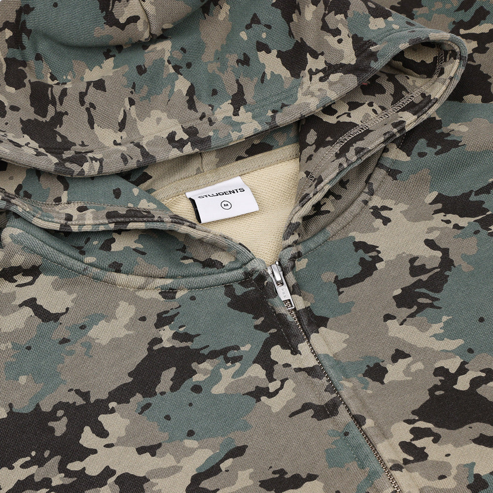 Grantsville Camo Hooded Jacket
