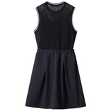 Women's Mesh Knit Dress