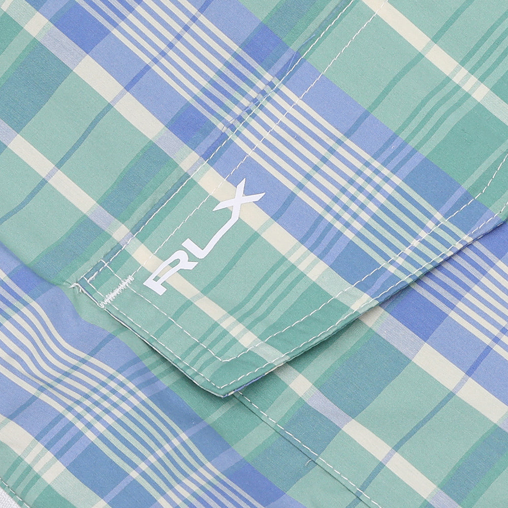 Women's Cotton Woven Madras Rain Jacket