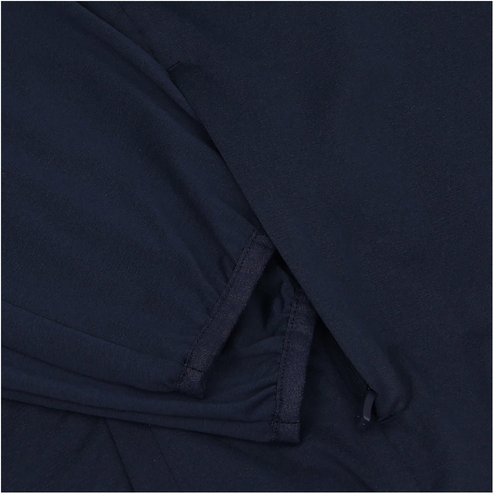 Jersey 1/2 Zip Hooded Pullover