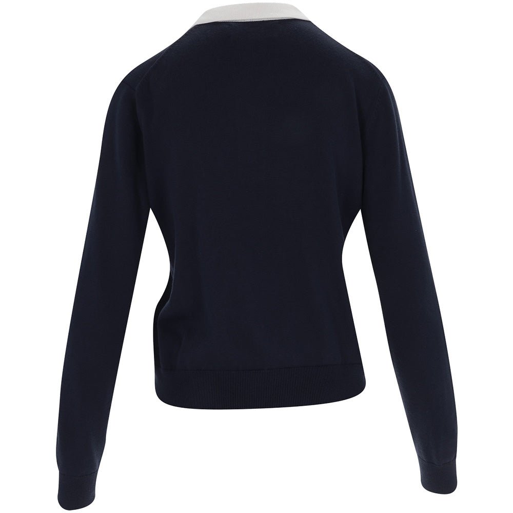 Women's Performance Polo-Collar Sweater