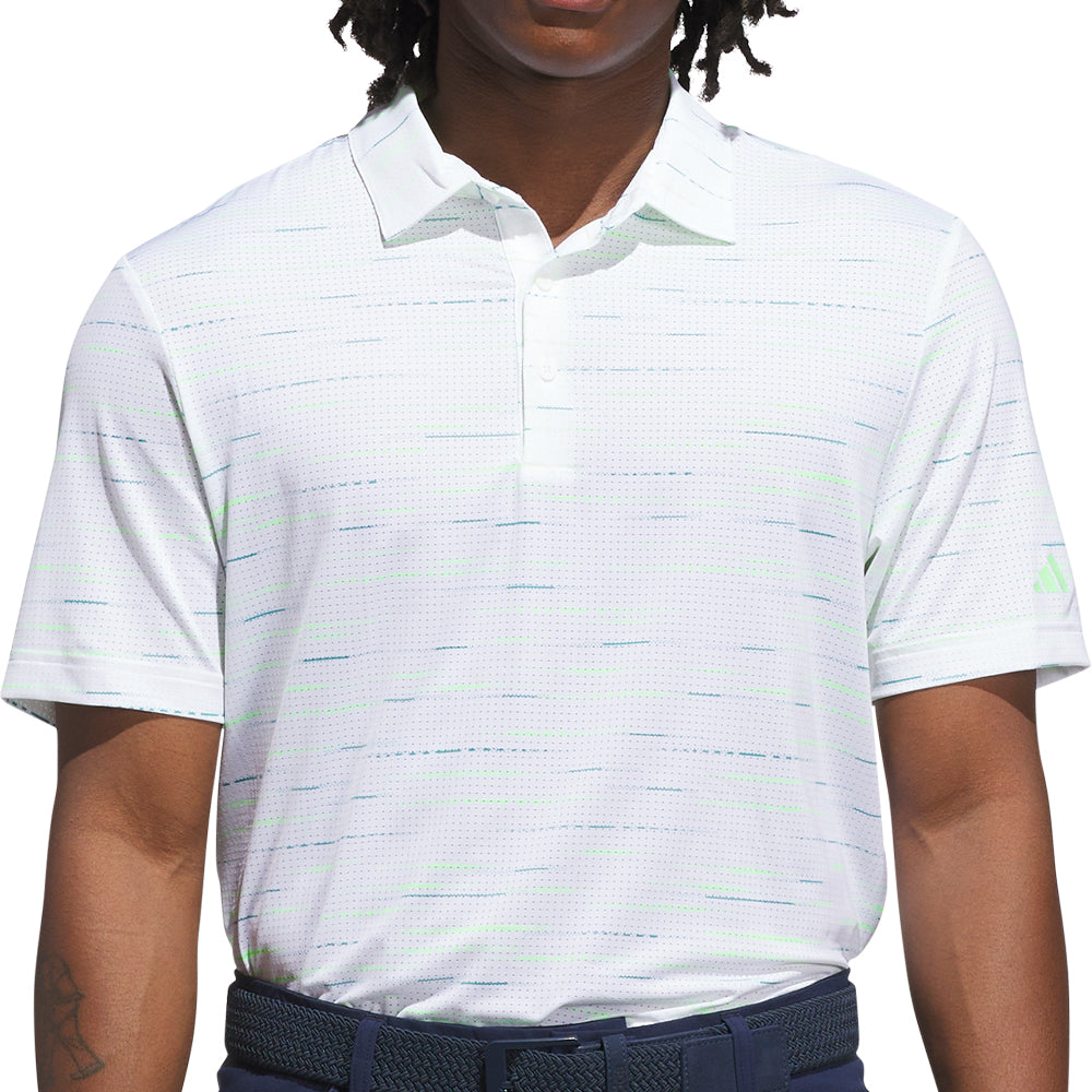 Ultimate365 Mesh Glimmer Print Polo