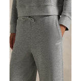 Waffle-Knit Jogger Pants