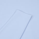 Logo Placket Long Sleeve Polo