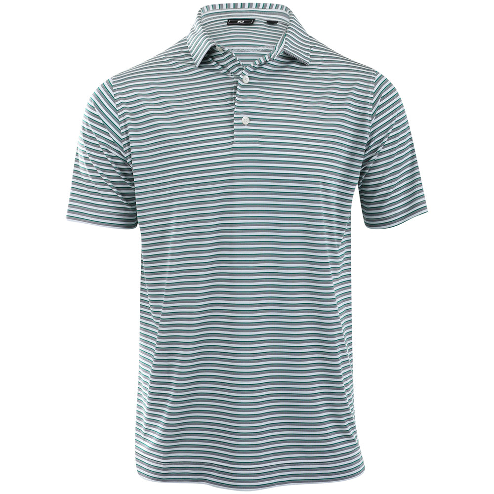 Shadow Stripe Lisle Polo