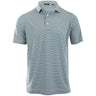 Shadow Stripe Lisle Polo