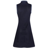 Women's Heavyweight Pique Knit Sleeveless Dress