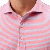 Performance Jersey Polo - Michael Stripe Print