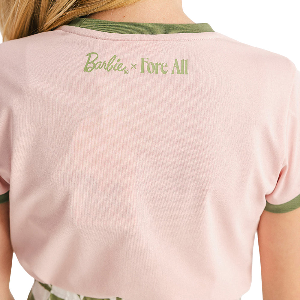 Fore All x Barbie™ Girls' I Can Play Anything Tee