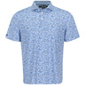 Lightweight Airflow Print Polo