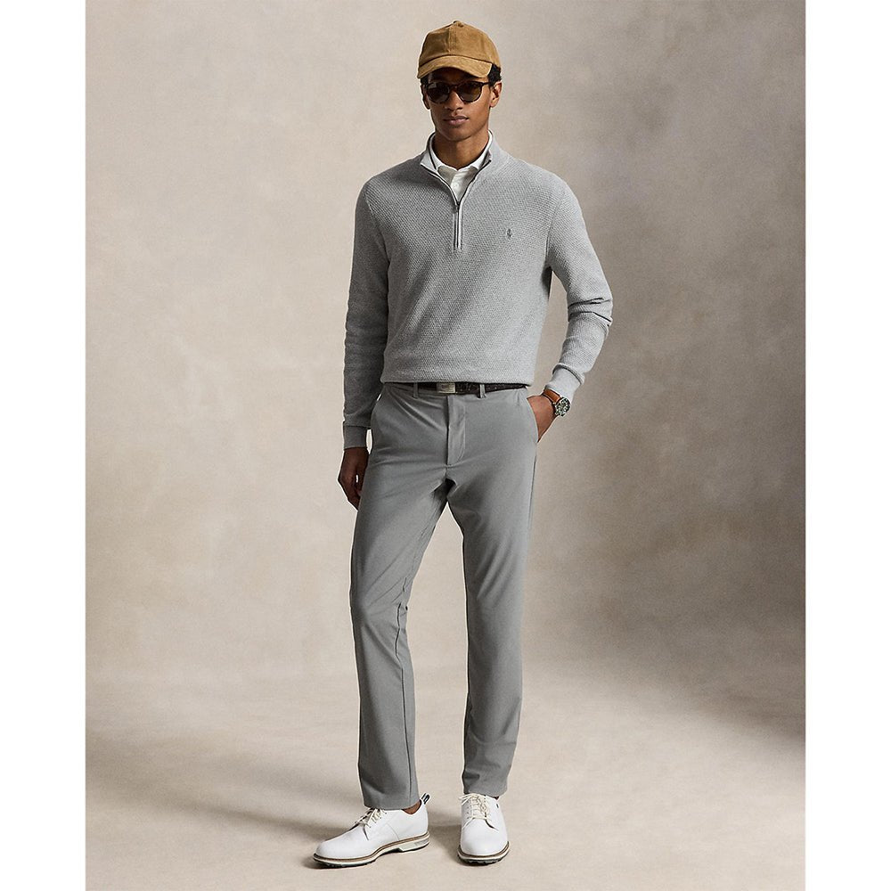 Stretch Knit Woven Pants