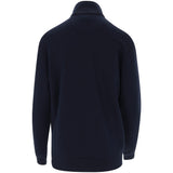 Quilted Double - Knit 1/4 Zip Mock Neck Sweatshirt - Fairway Styles