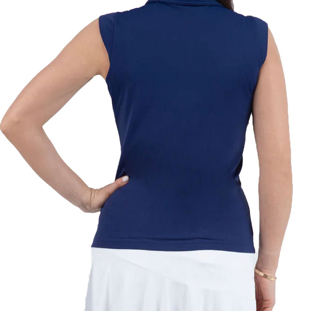 Women's Sleeveless Polo - Solid