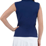 Women's Sleeveless Polo - Solid