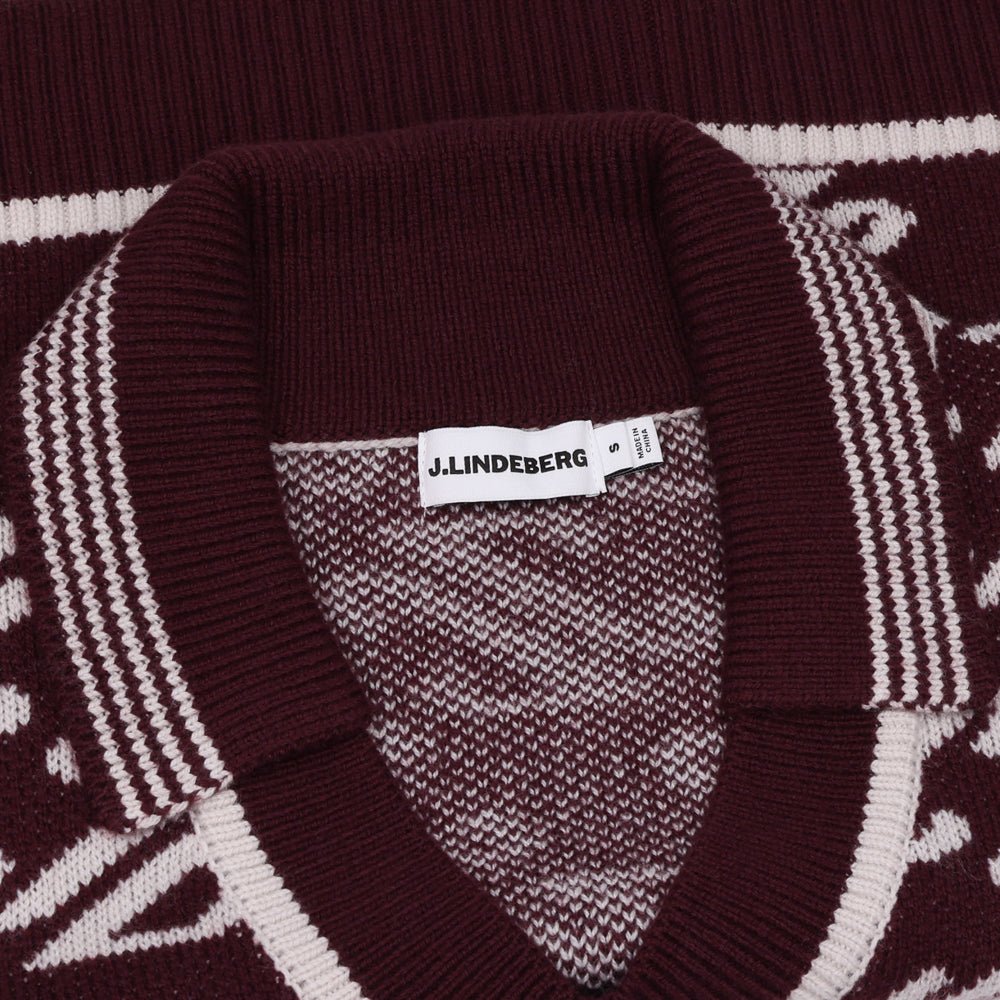 Women's Phoebe Jacquard Knit Polo Vest