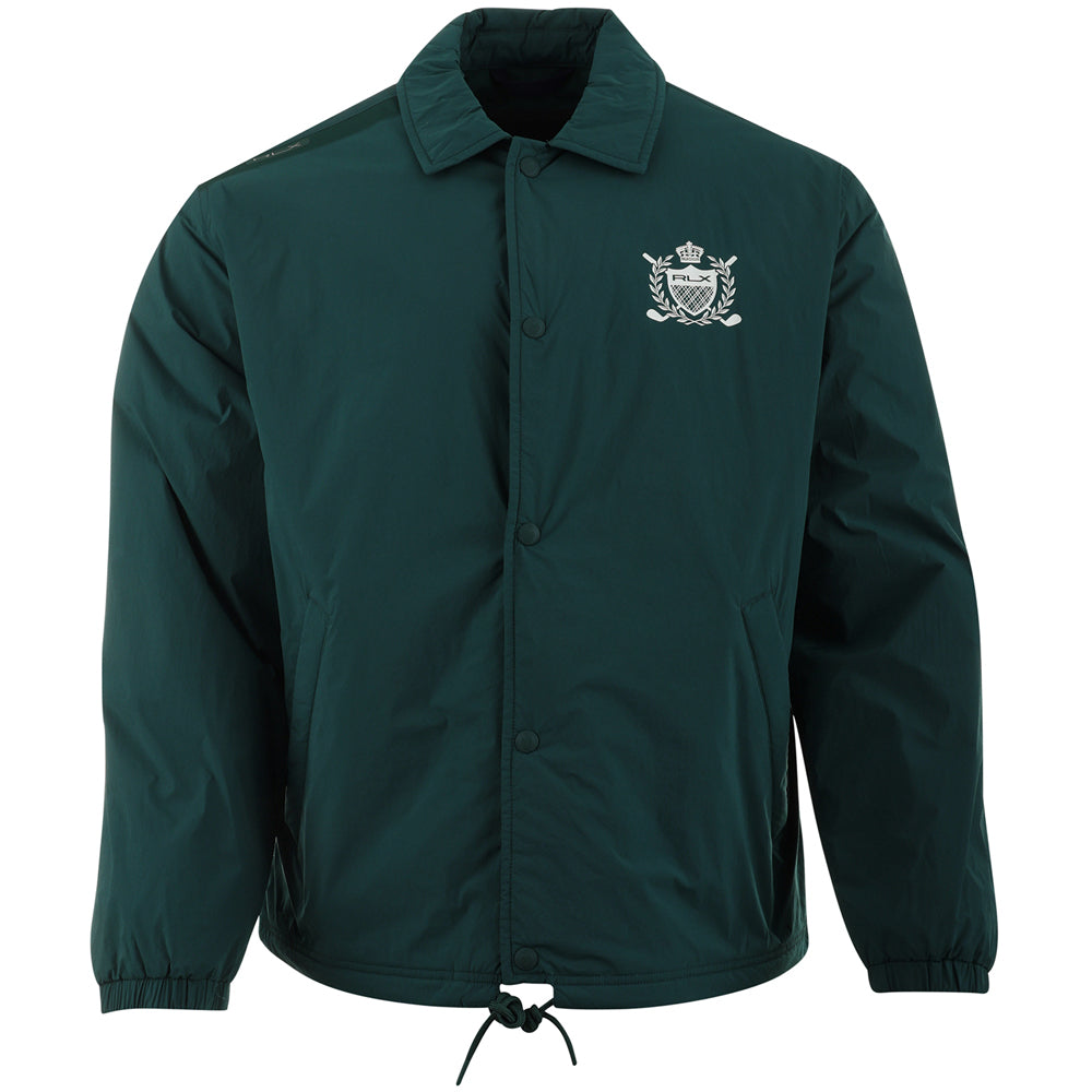 Crest-Print Coach's Jacket