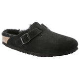 Women's Boston Shearling Sandals - Suede Leather - Fairway Styles