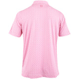 Allover Floral Lisle Polo