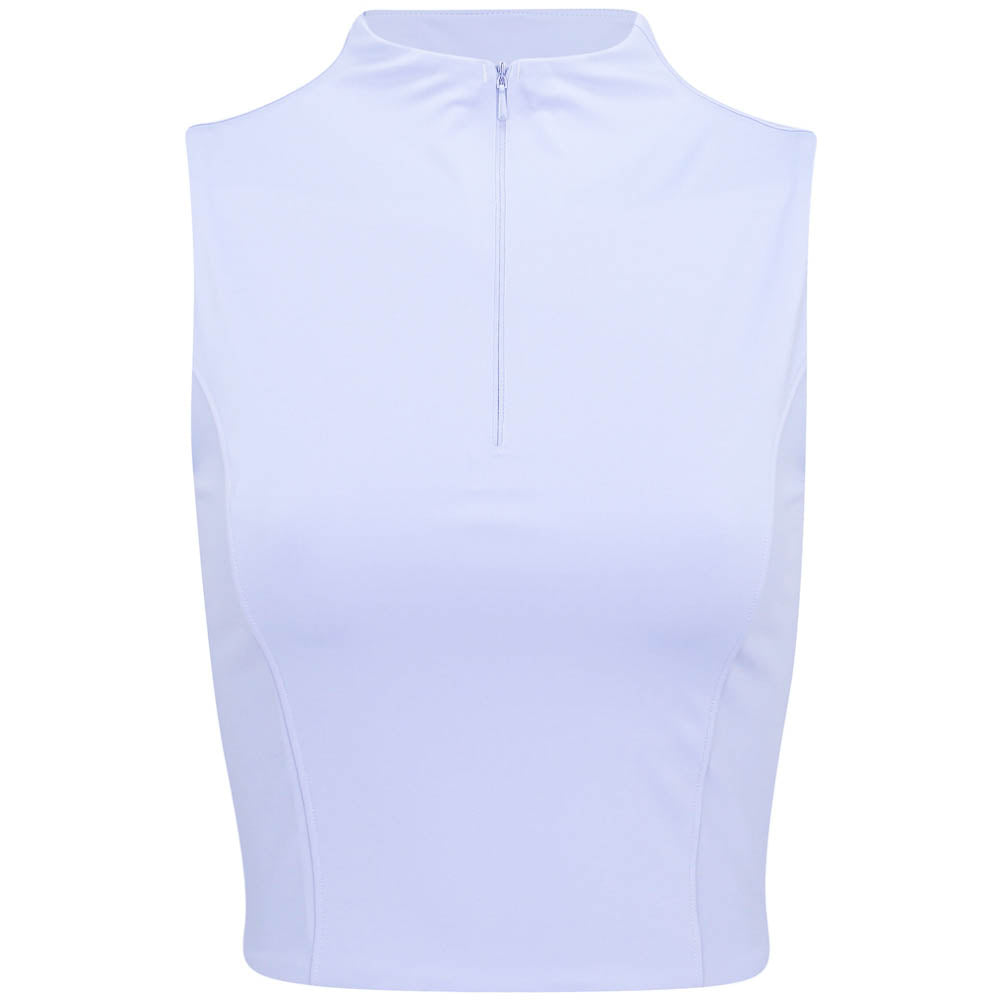 Women's Sunfire Sleeveless 1/2 Zip Mock Neck Polo
