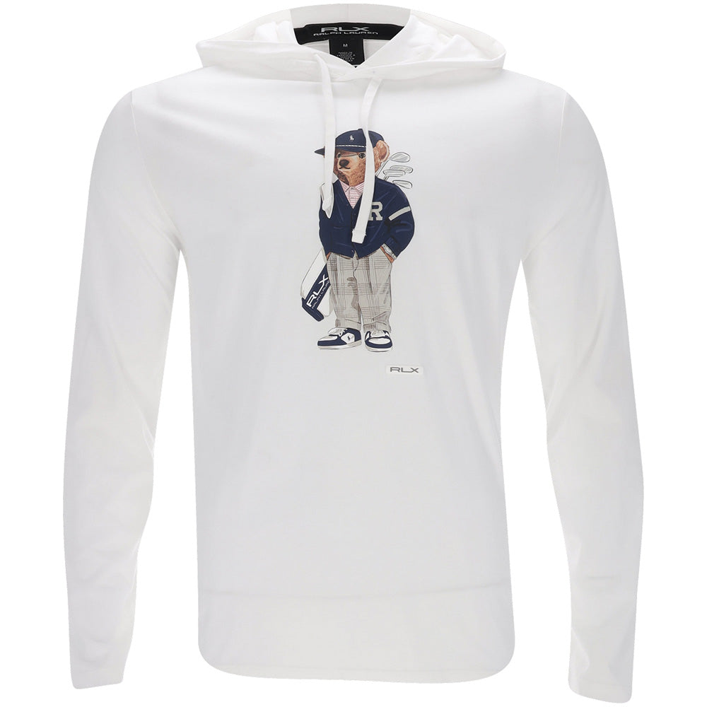Polo Bear Jersey Long Sleeve Hooded T-Shirt