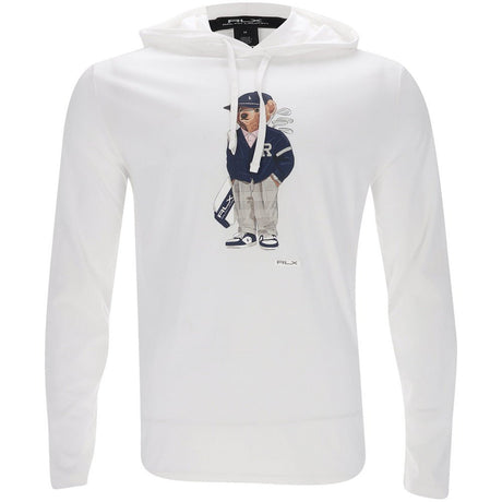 Polo Bear Jersey Long Sleeve Hooded T-Shirt - Fairway Styles