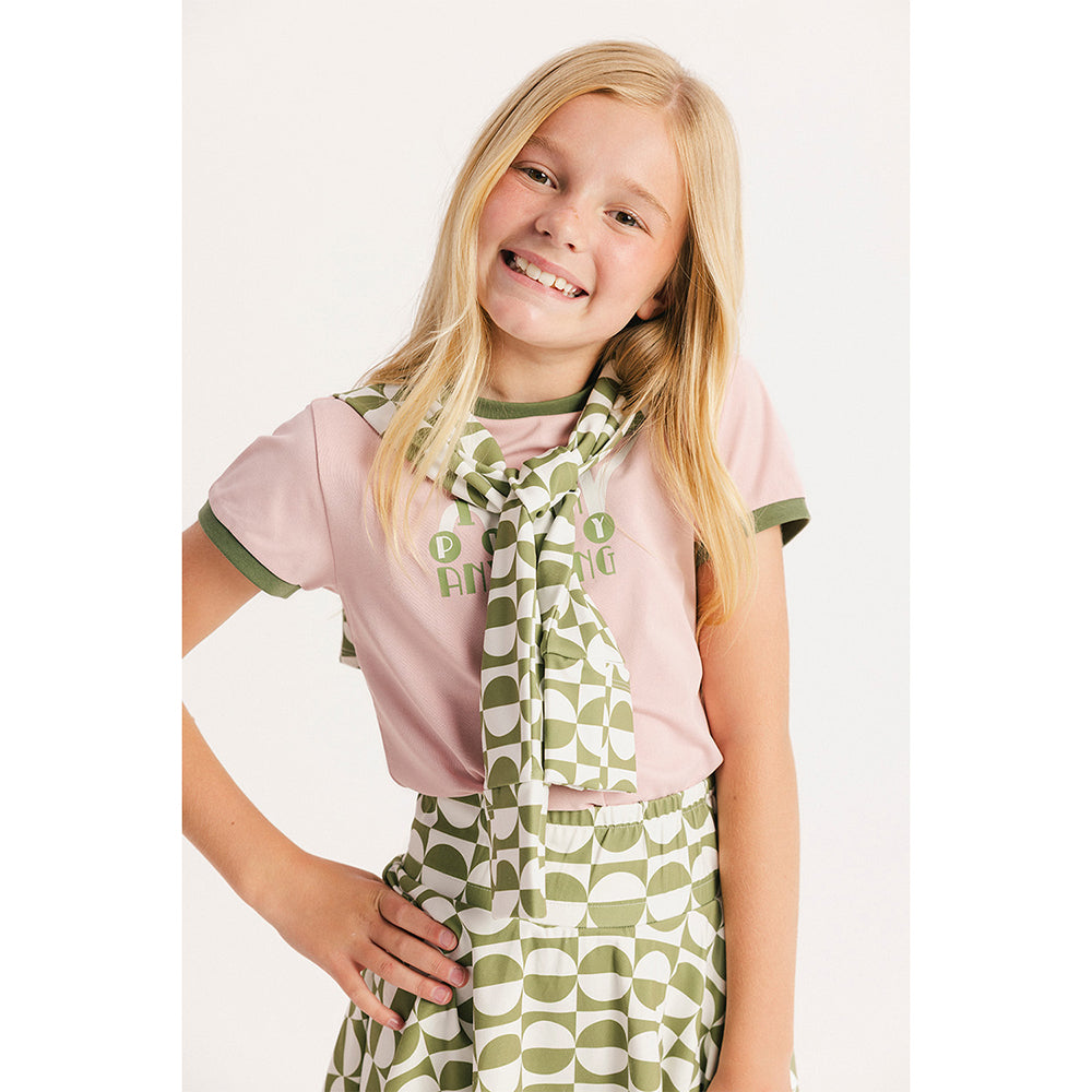 Fore All x Barbie™ Girls' I Can Play Anything Tee