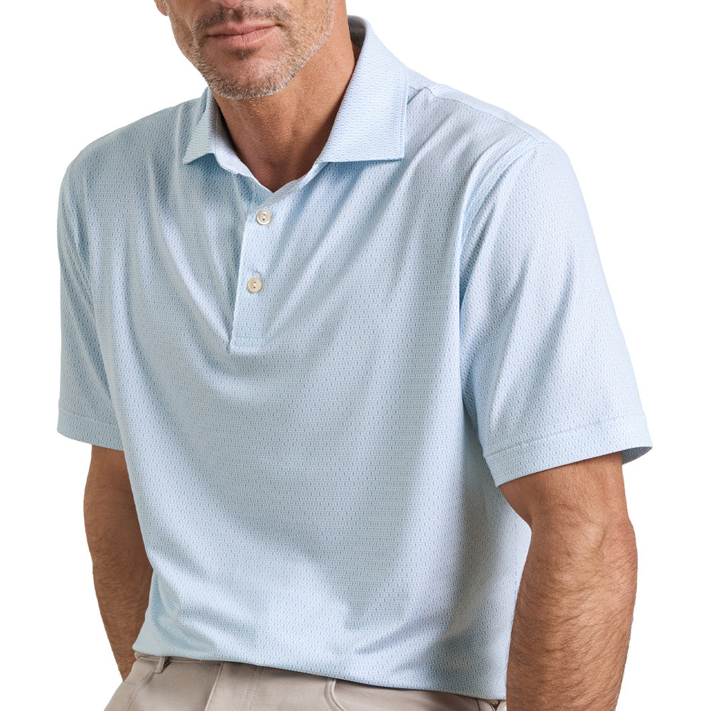 Featherweight Gingham Performance Polo