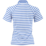 Women's Active Cable Stripe 1/4 Zip Polo
