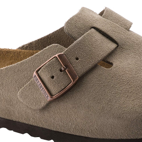 Women's Boston Soft Footbed Suede Leather Shoes - Fairway Styles