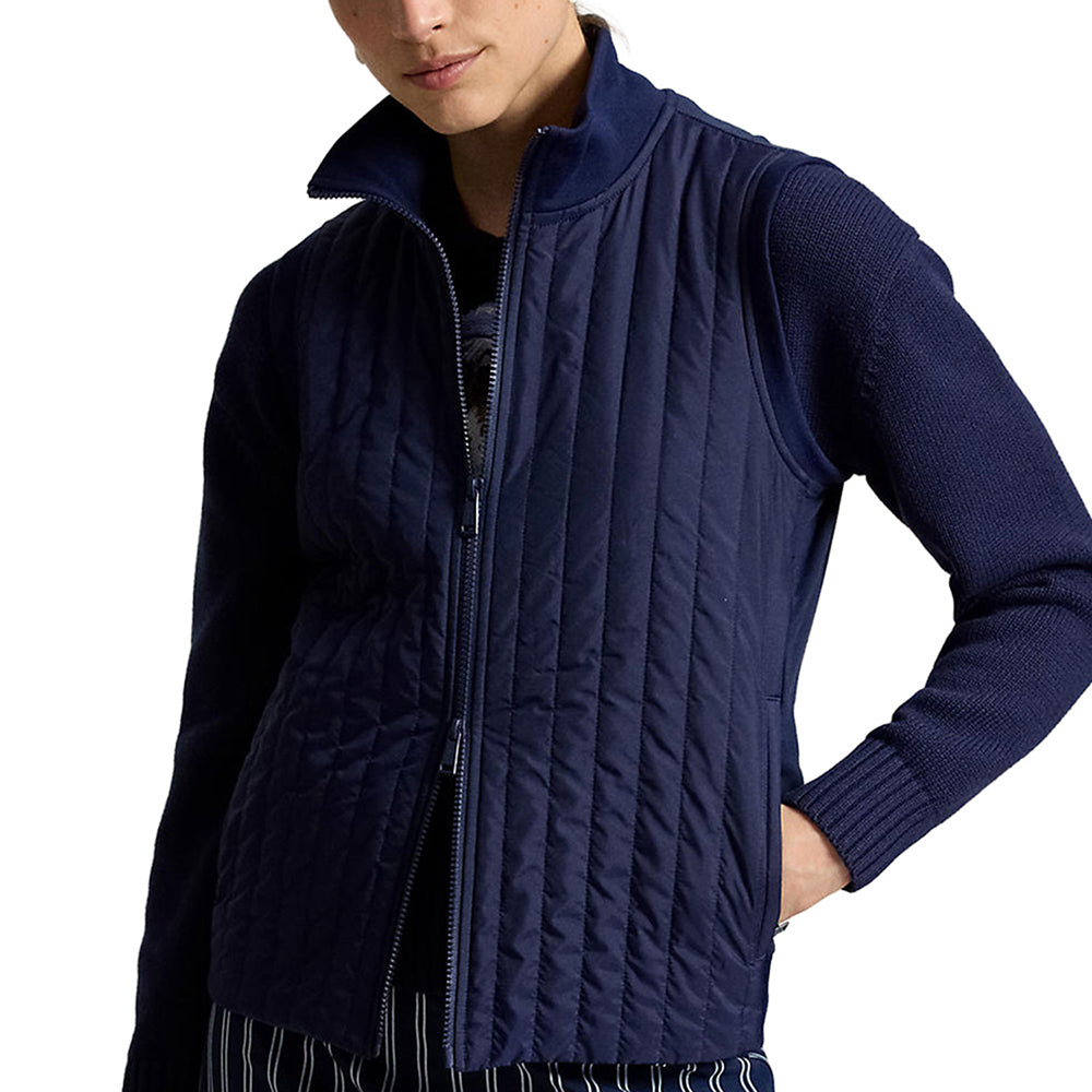 Women's Tech Terry Quilted Hybrid Vest