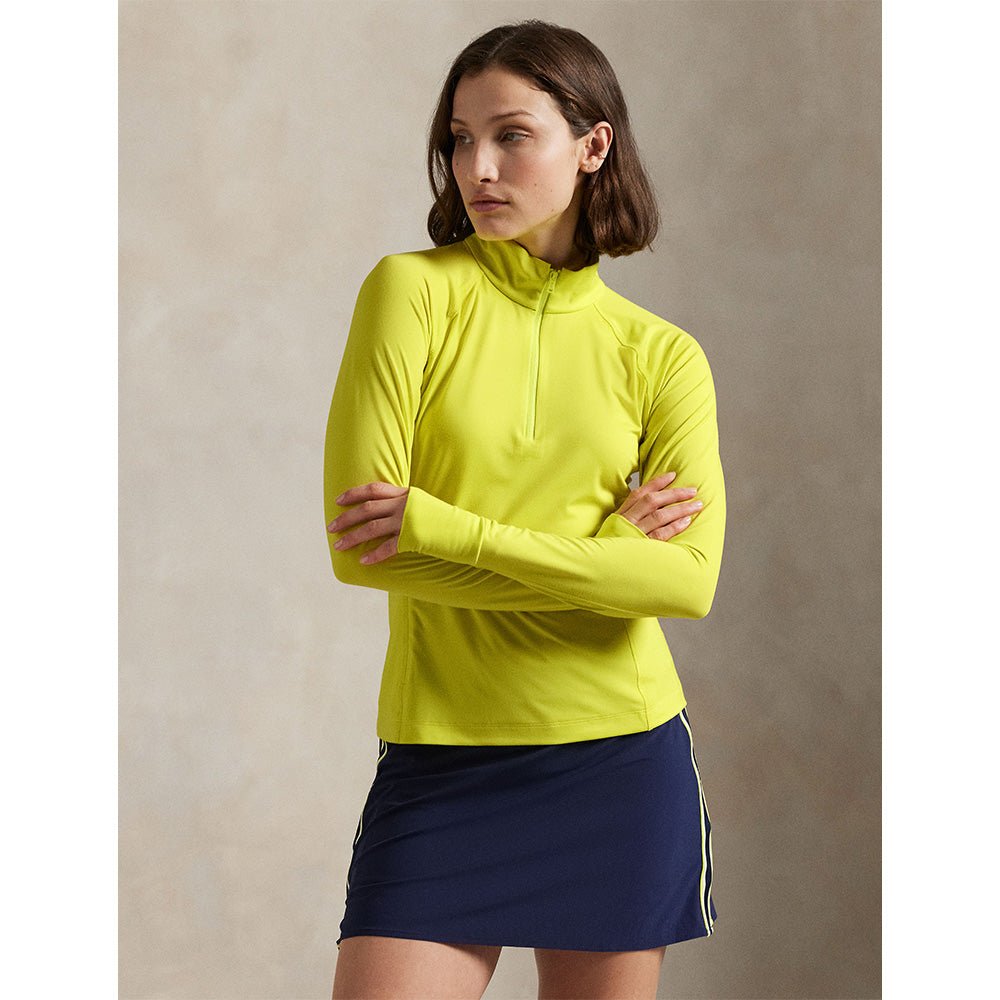 Women's Stretch Jersey 1/4 Zip Pullover - Fairway Styles