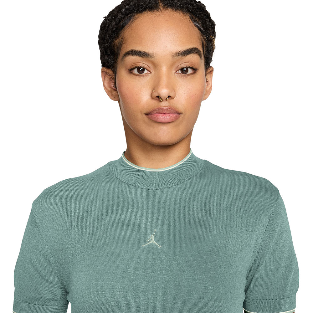 Women's Sport Mock Neck Top
