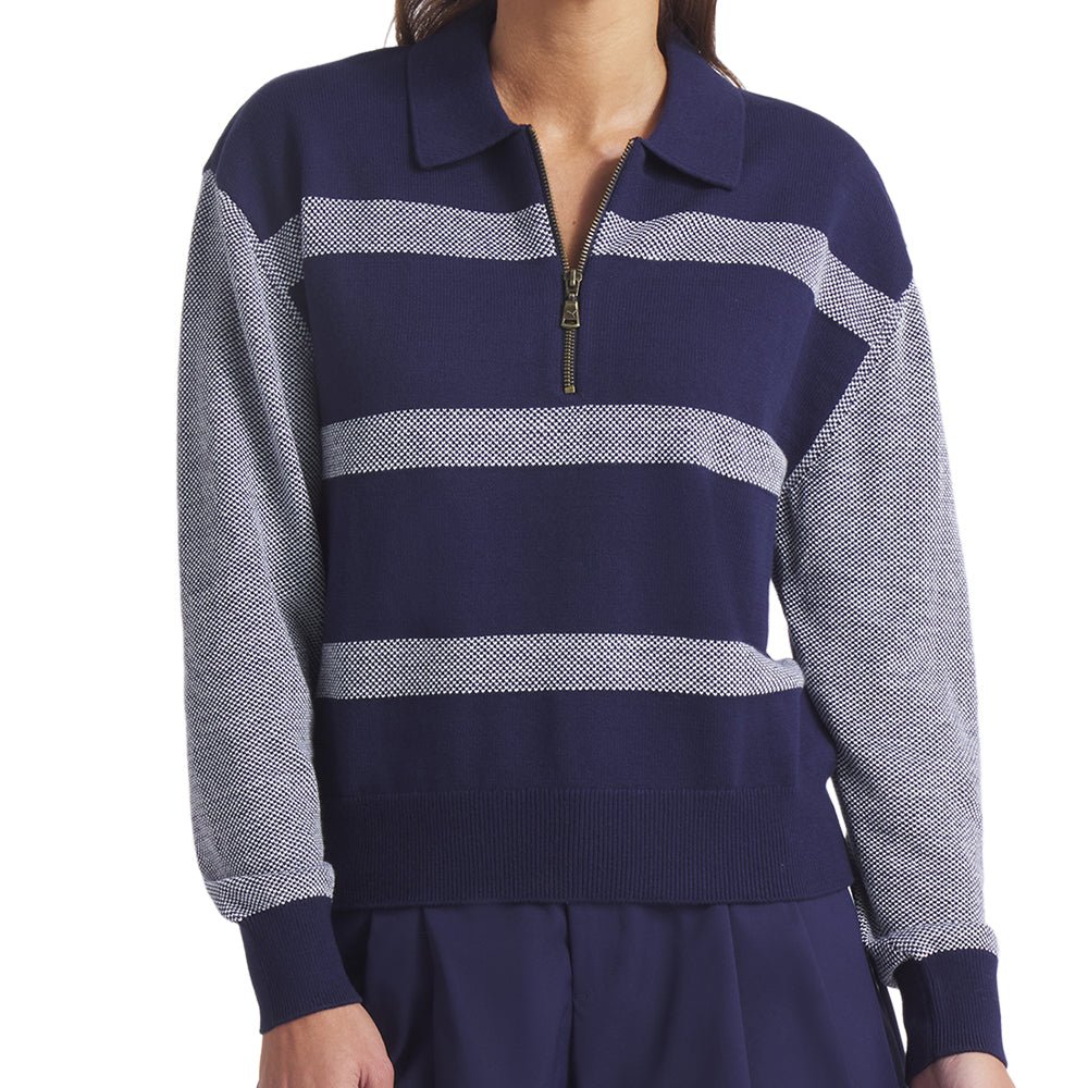 PUMA x Arnold Palmer Women's Collared 1/4 Zip Sweater - Fairway Styles