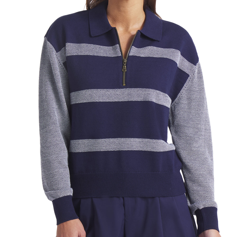 PUMA x Arnold Palmer Women's Collared 1/4 Zip Sweater