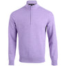 Quilted Double Knit 1/4 Zip Pullover