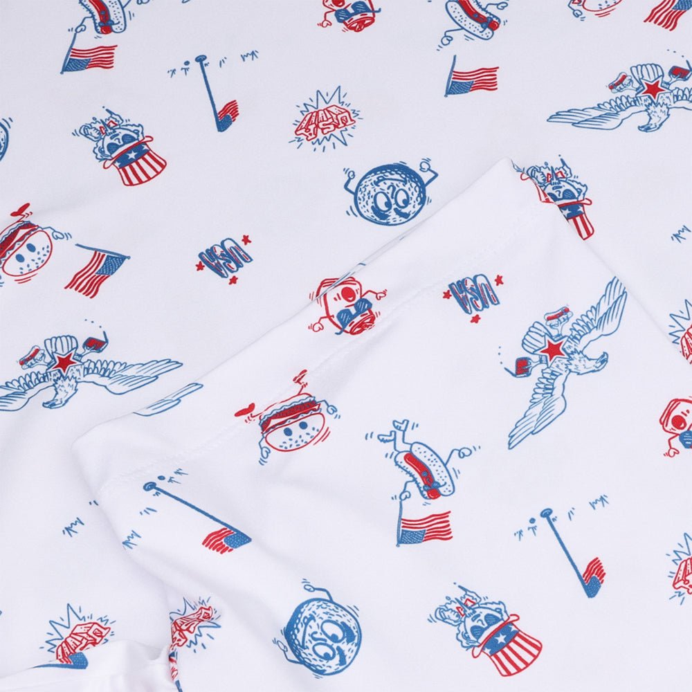 Core Performance Polo - USA All Day Let's Play