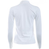 Women's Cable Long Sleeve 1/4 Zip Polo