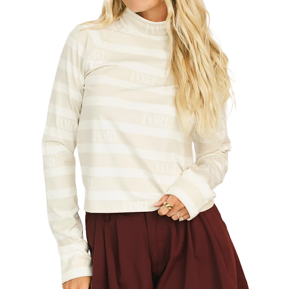 Women's Lottie Long Sleeve Mock Neck Top