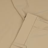 Stretch Knit Woven Pants