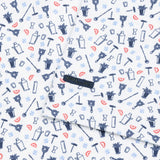 Lightweight Airflow Print Polo