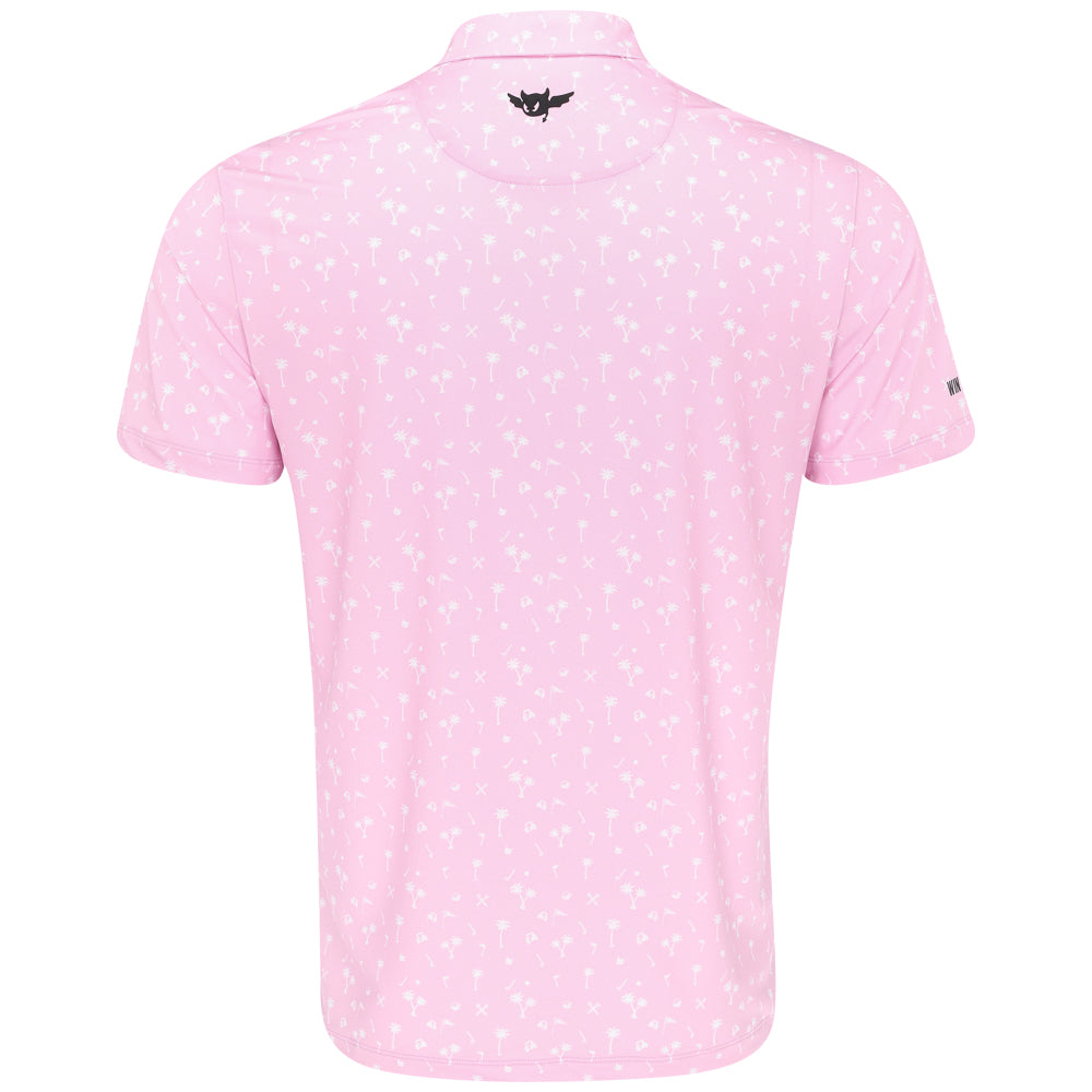 Allover Motif Polo