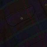 Classic Fit Plaid Twill Long Sleeve Workshirt