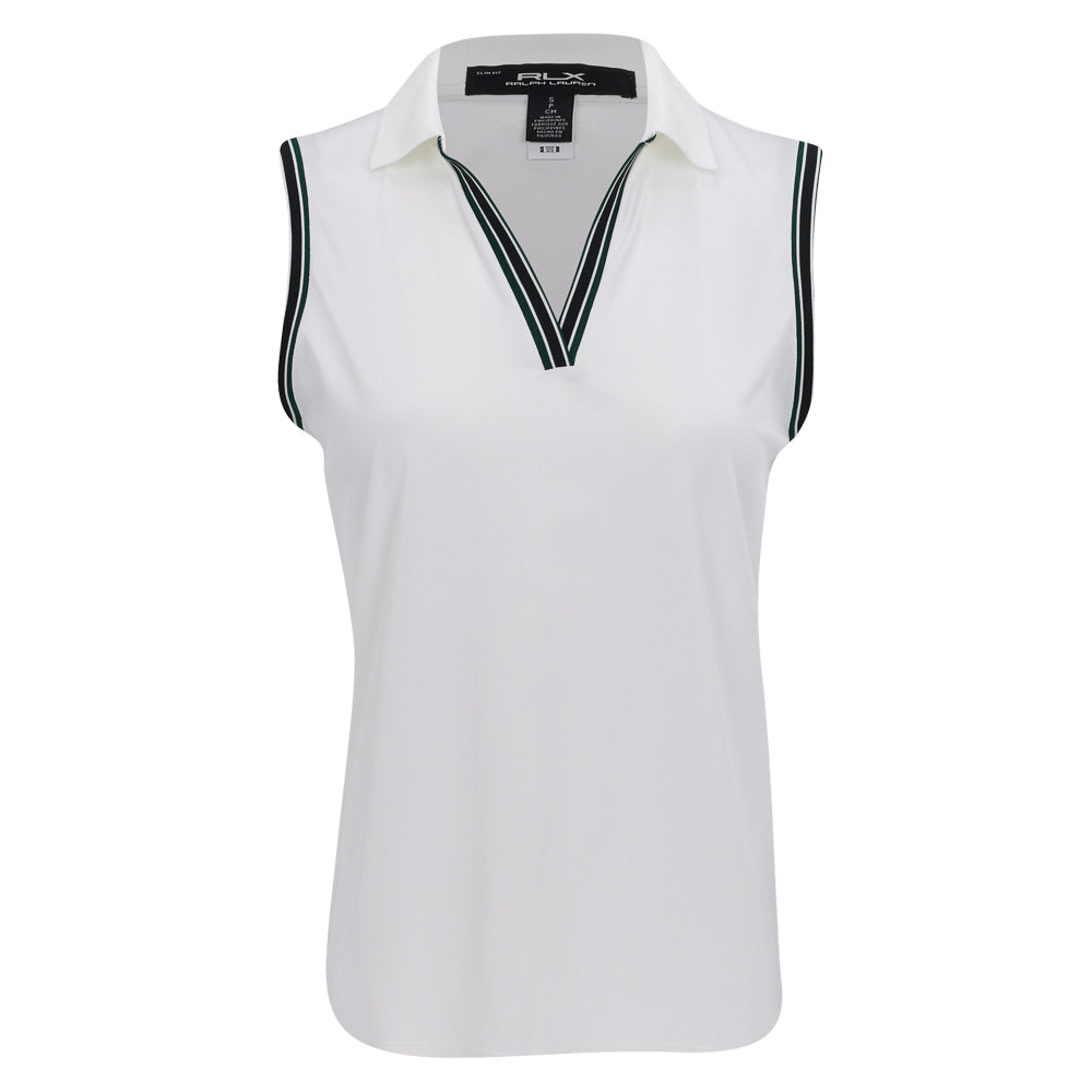 Women's Slim Fit Sleeveless Polo
