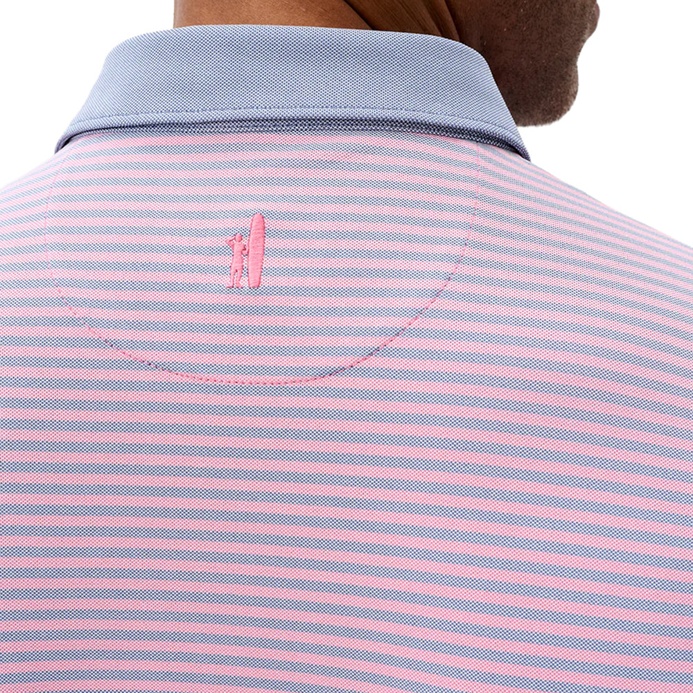 Cruz Performance Mesh Solid Collar Polo