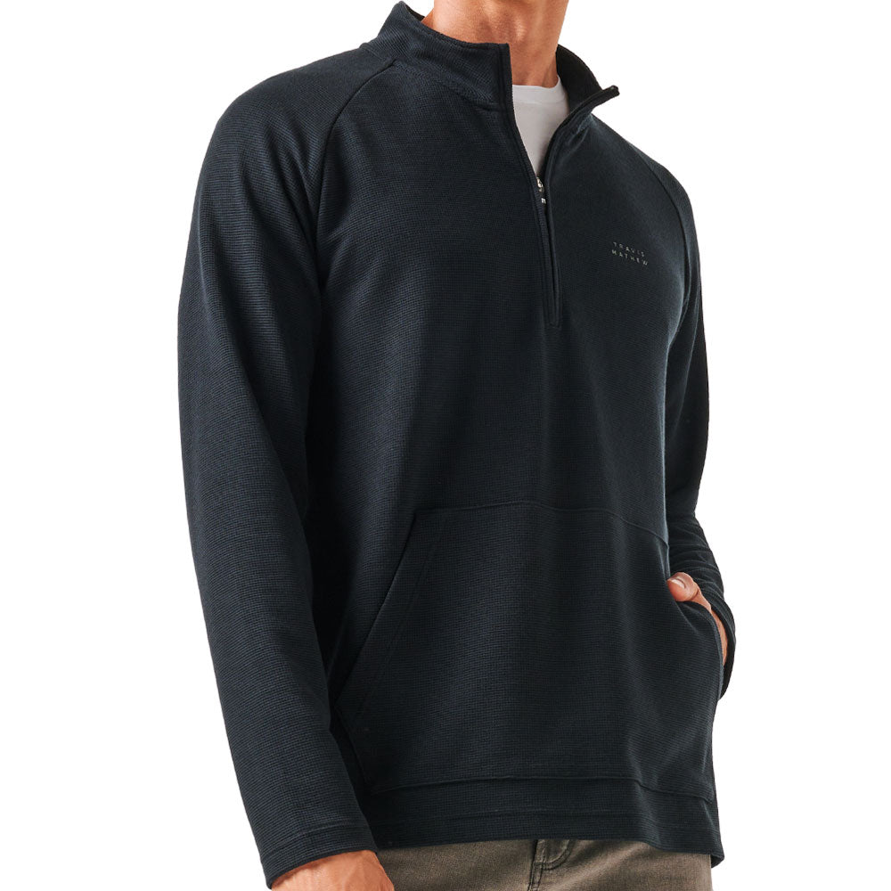 Performance Waffle 1/4 Zip Pullover