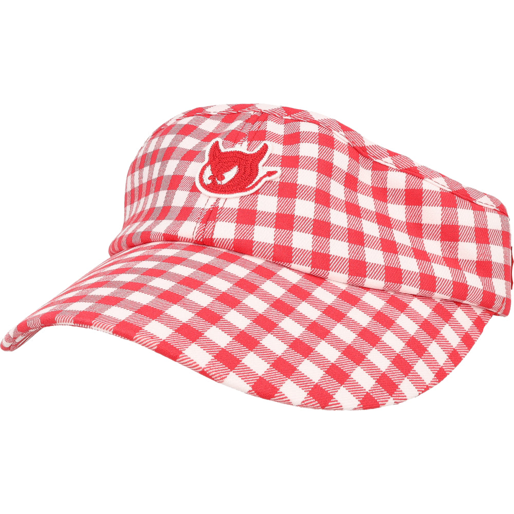 Women's High Top Check Visor