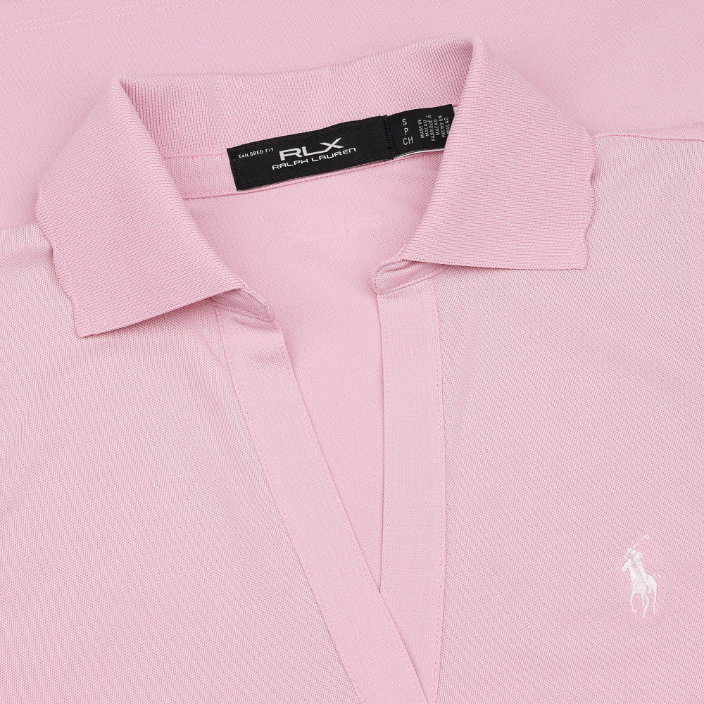 Women's Sleeveless Air Tech Pique Scallop Placket Tailored Fit Polo