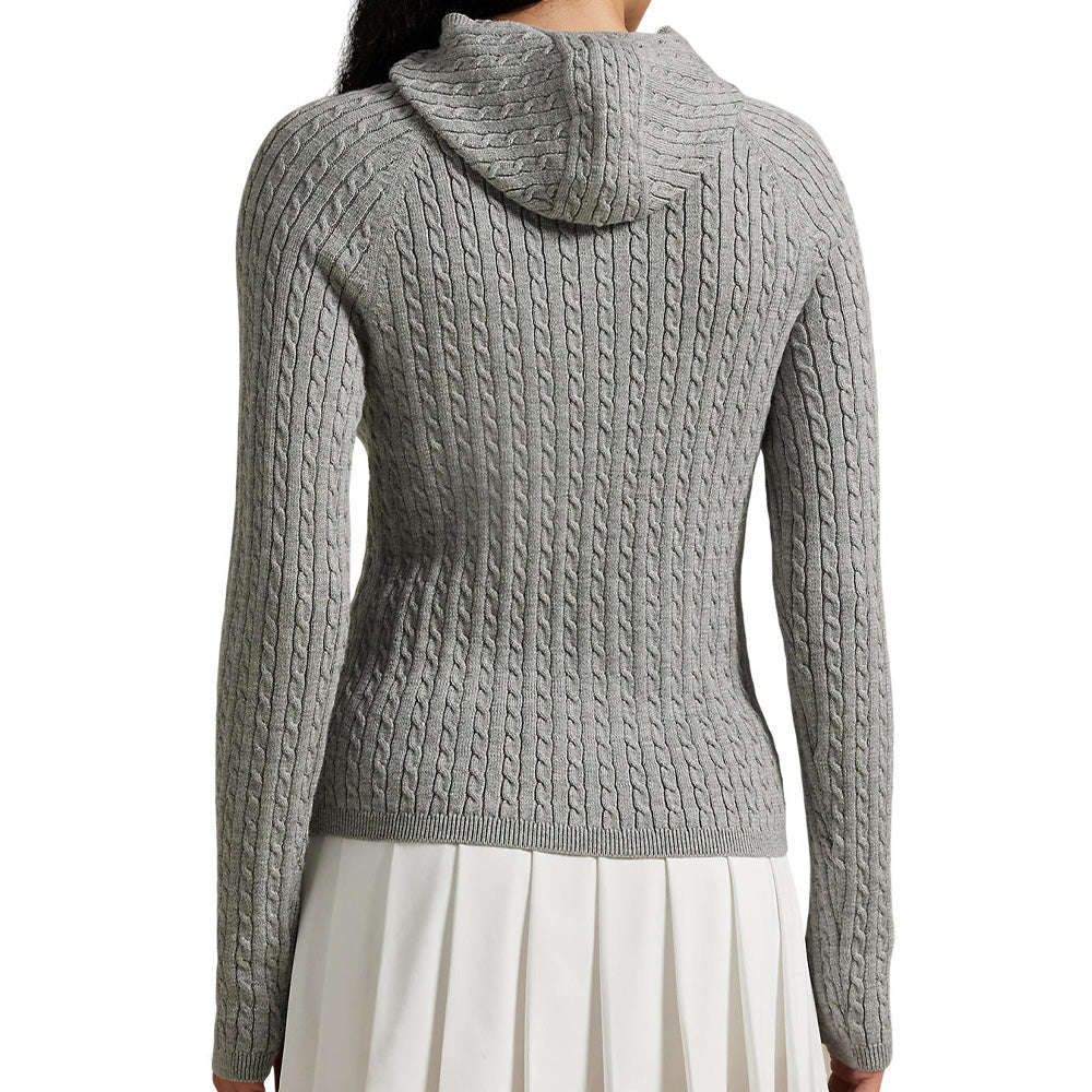 Women's Cable-Knit Snood Pullover